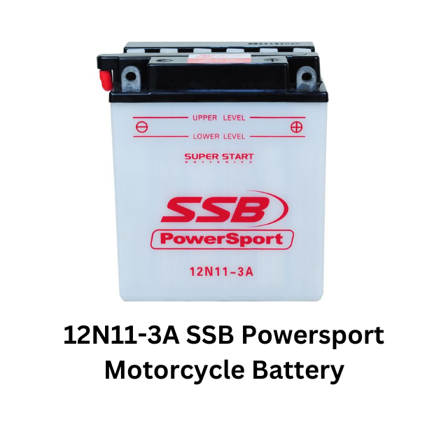 12N11-3A SSB Powersport Motorcycle Battery