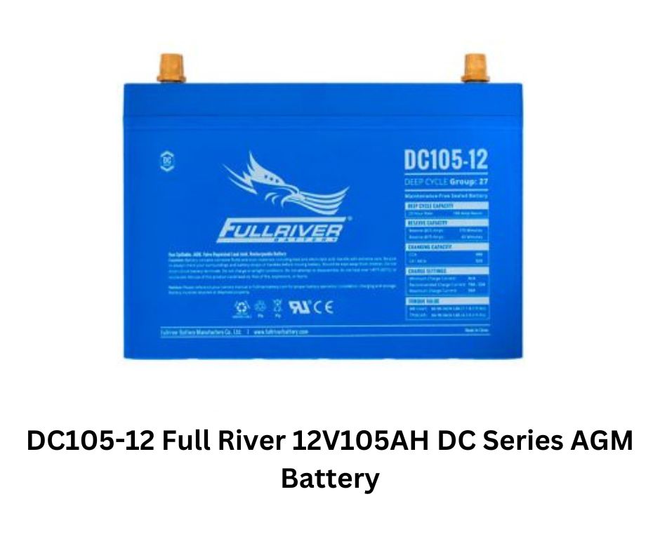 DC105-12 Full River 12V105AH DC Series AGM Battery