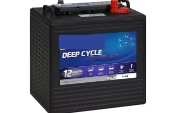 What is the advantage of deep cycle battery?